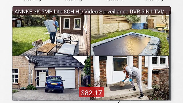 ANNKE 3K 5MP Lite 8CH HD Video Surveillance DVR 5IN1 TVI/AHD/CVI/CV... Top Rated 2026 | Buy Now!
