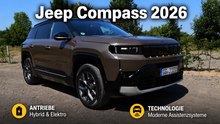 2026 Jeep Compass: Kompakter SUV mit moderner Technik im Check