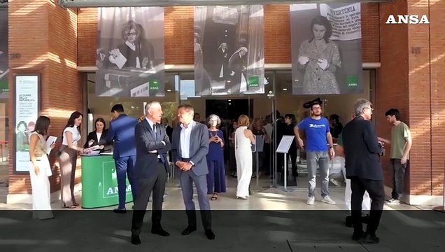 Sbarca all’Auditorium a Roma la mostra ANSA “Le donne della Repubblica”