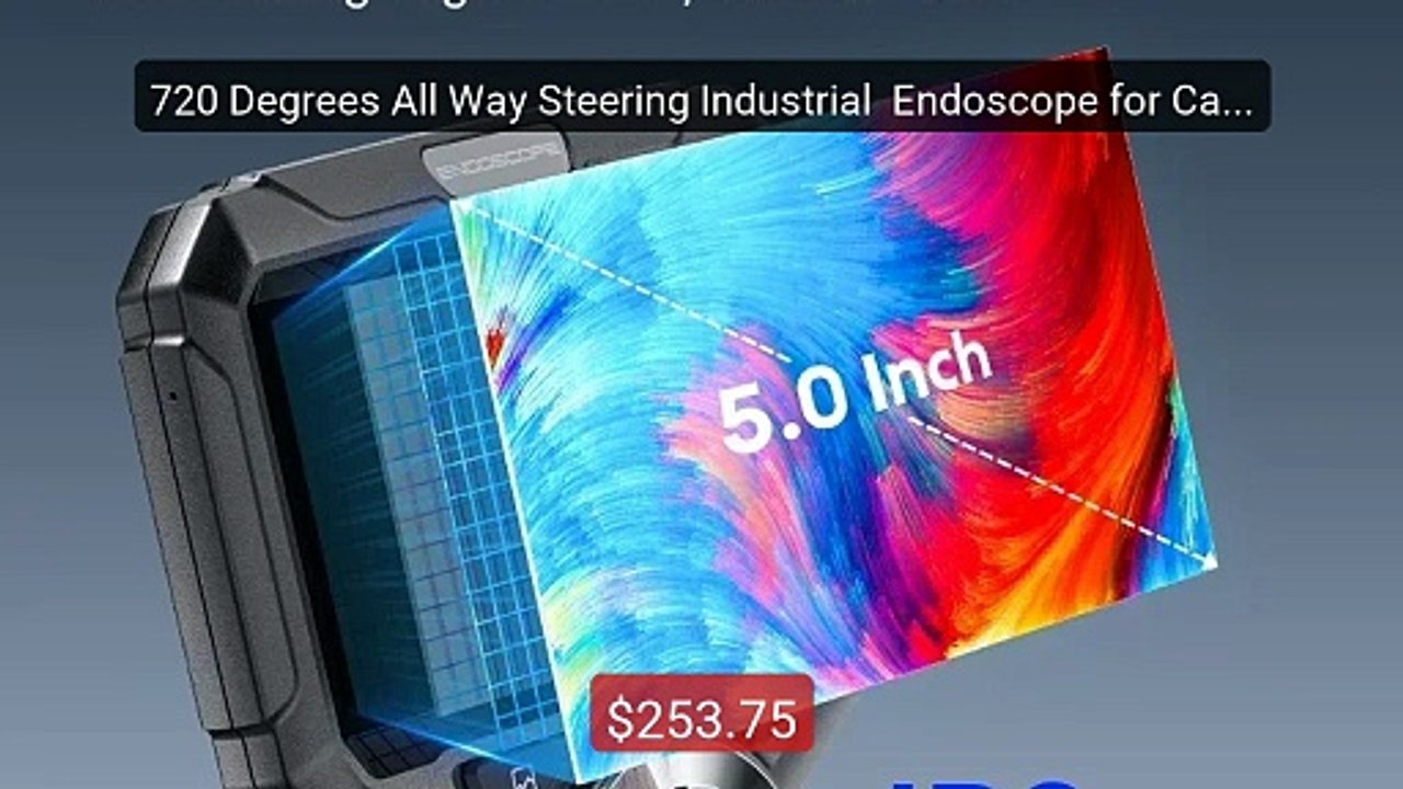 720 Degrees All Way Steering Industrial  Endoscope for Car Pi... -- Amazing Value 2026 | Must Have!