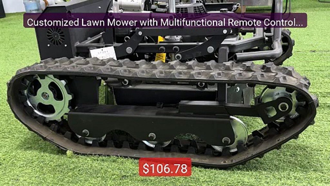 Customized Lawn Mower with Multifunctional Remote Control Operatio... -- Best Deal 2026 | Shop Now!