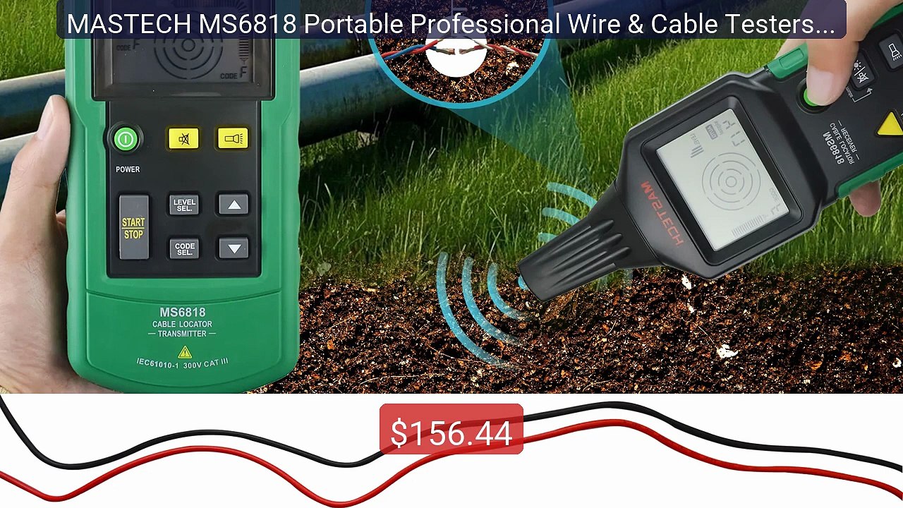 MASTECH MS6818 Portable Professional Wire & Cable Testers Wir... -- Amazing Value 2026 | Must Have!