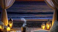 📺Chat roux qui dort au bord de la mer au coucher du soleil 🌅🐾🎬ABONNES-TOI & METS UN COM' STP MERCI📺🙏😉😎💖