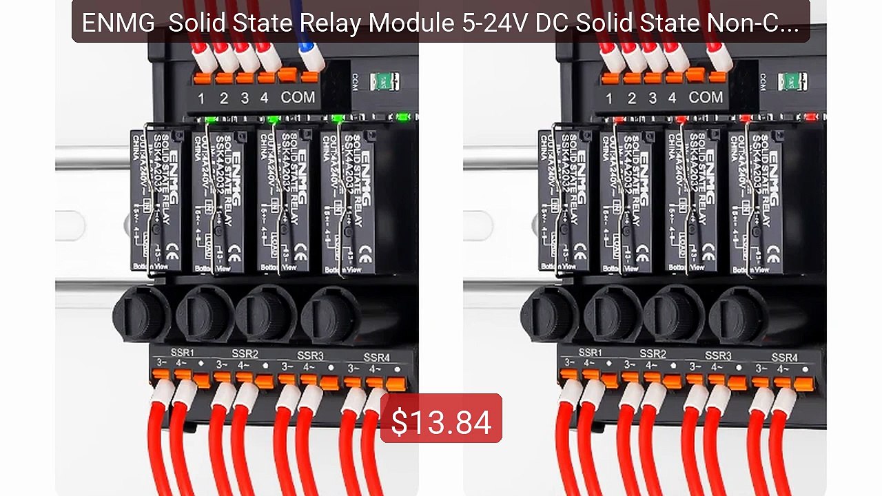 ENMG  Solid State Relay Module 5-24V DC Solid State Non-Conta... -- Amazing Value 2026 | Must Have!