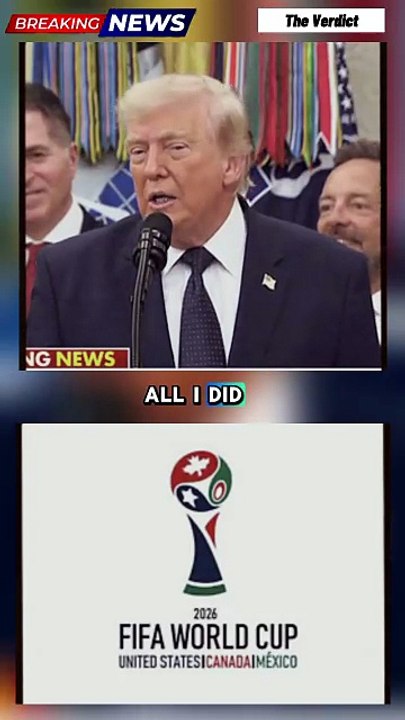🚨 Trump BREAKS SILENCE On Balogun Red Card Controversy, Calls FIFA Decision "Brilliant