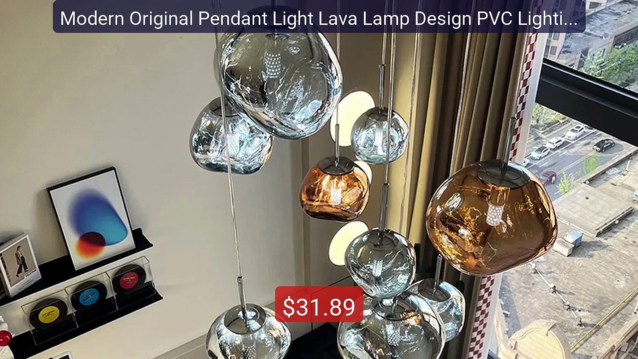 Modern Original Pendant Light Lava Lamp Design PVC Lighting fo... -- Hot Deal 2026 | Limited Offer!