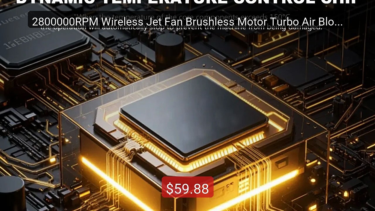 2800000RPM Wireless Jet Fan Brushless Motor Turbo Air Blower ... -- Amazing Value 2026 | Must Have!