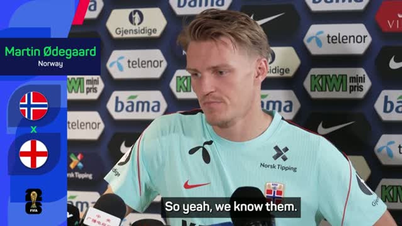 'Anything is possible' - Odegaard challenges Norway to beat England