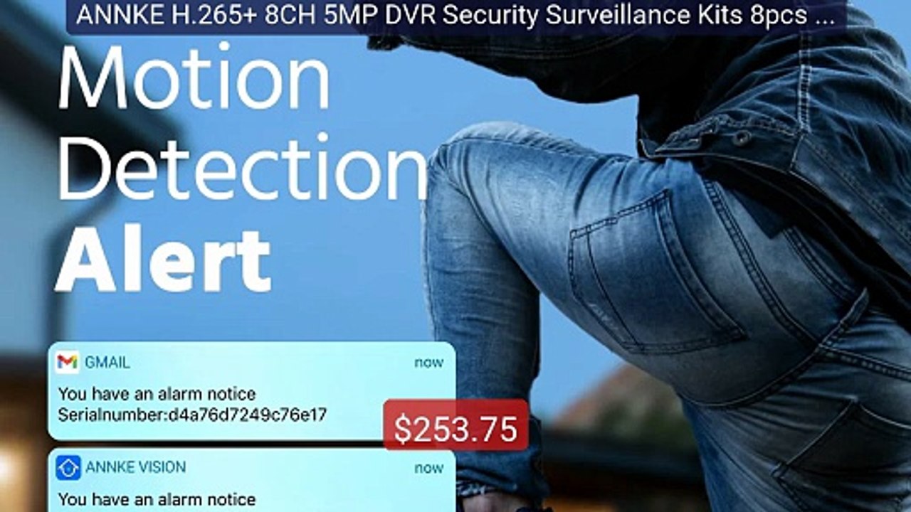 ANNKE H.265+ 8CH 5MP DVR Security Surveillance...