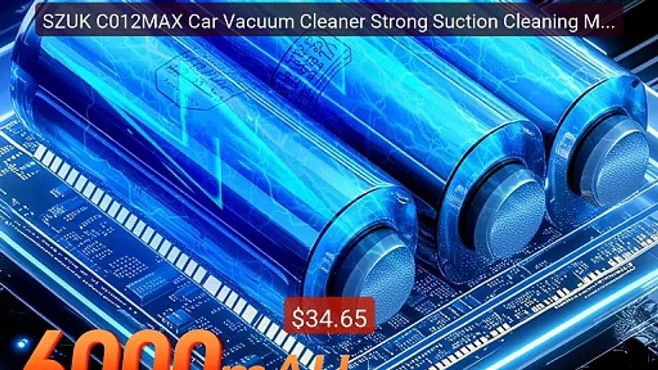 SZUK C012MAX Car Vacuum Cleaner Strong Suction Cleaning Min... -- Top Pick 2026 | Unbeatable Price!