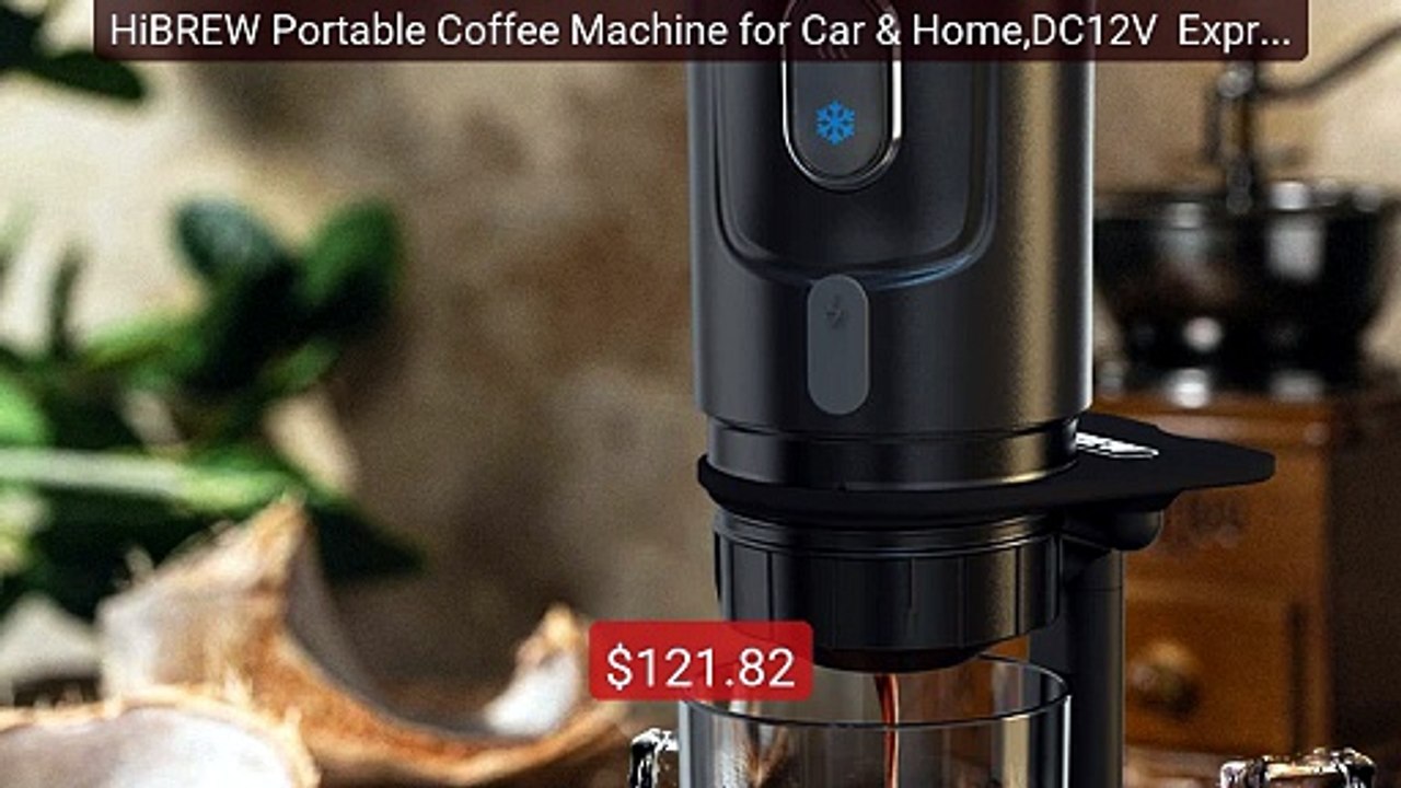 HiBREW Portable Coffee Machine for Car & Home,DC12V  Expres... -- Top Pick 2026 | Unbeatable Price!
