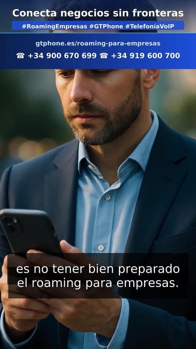 Roaming para empresas sin sorpresas (en 1 minuto)