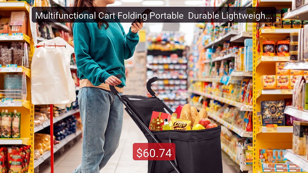 Multifunctional Cart Folding Portable  Durable Lightweight Market P... -- Top Rated 2026 | Buy Now!