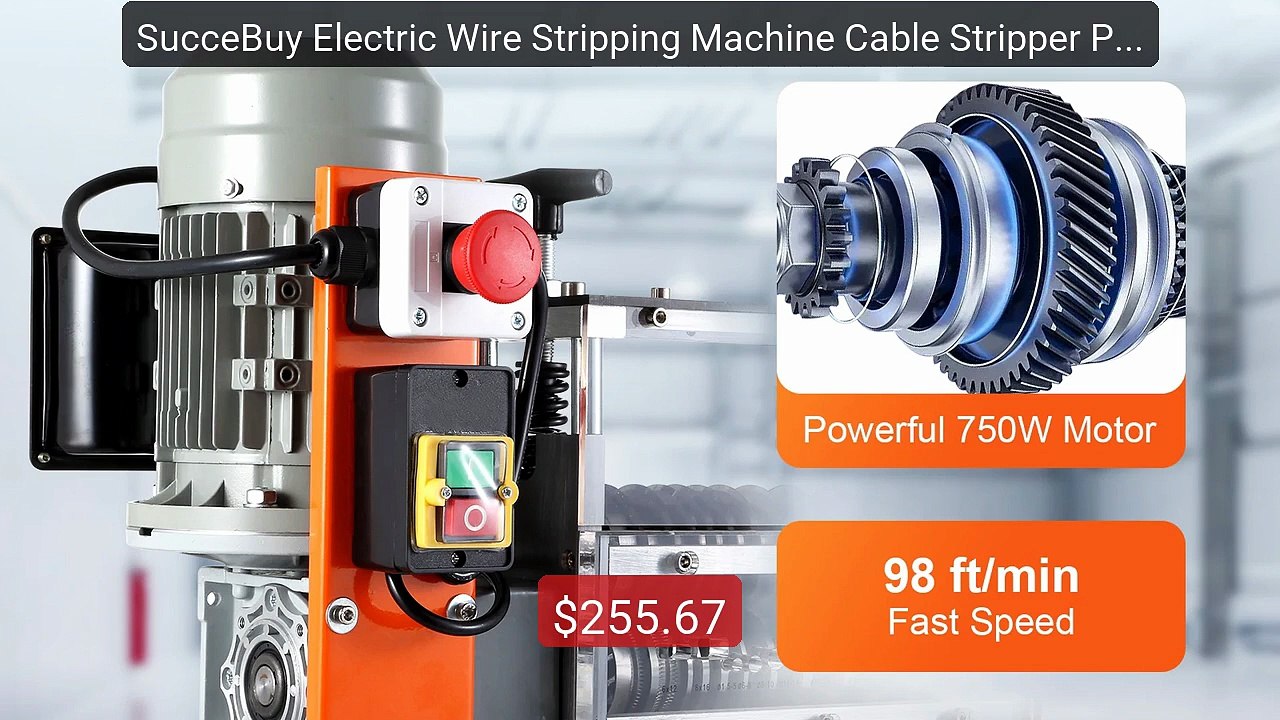 SucceBuy Electric Wire Stripping Machine Cable Stripper Peeler 750W... -- Top Rated 2026 | Buy Now!