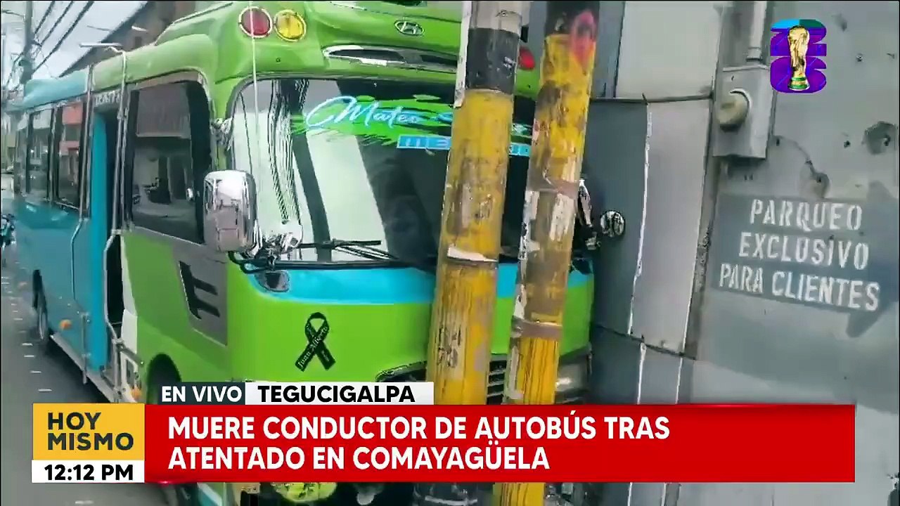 Buscan a sicarios que mataron a conductor de la ruta Mateo en la capital