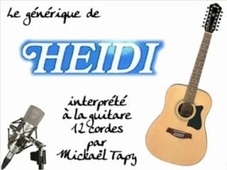 Heidi (générique à la guitare 12 cordes)