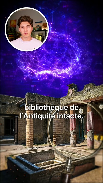 Comment l'IA a déchiffré un papyrus brûlé par le Vésuve ? 📜