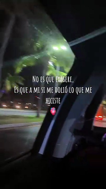 No exageré… simplemente me dolió de verdad