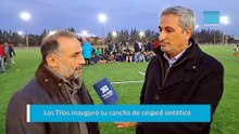 Los Tilos inauguró su cancha de césped sintético