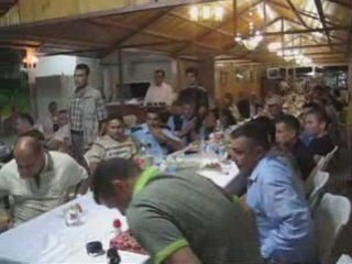 KUMRUDA KOMUTANLARIMIZA VEDA YEMEĞİ