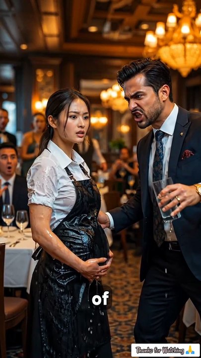 He Humiliated A Pregnant Waitress… Then She Revealed She Owned The Restaurant! 😱🍽️⚖️ #EmotionalStory #Karma #LifeLessons #