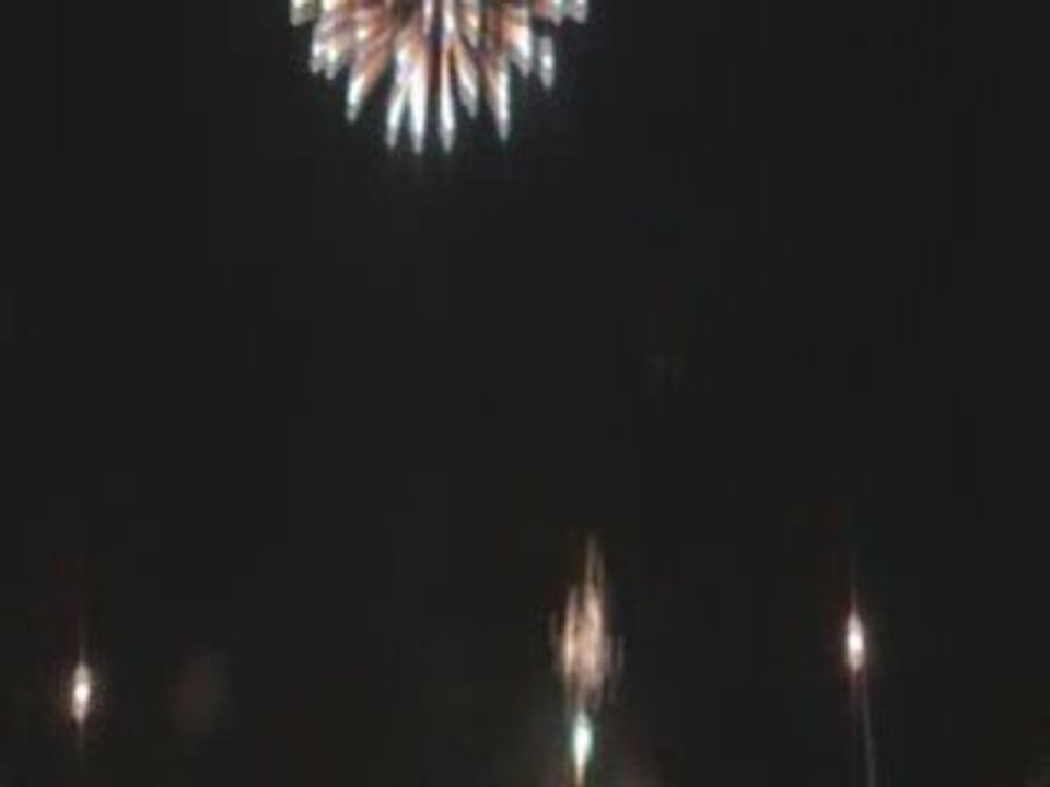 Feu d'artifice de la st-jean baptiste