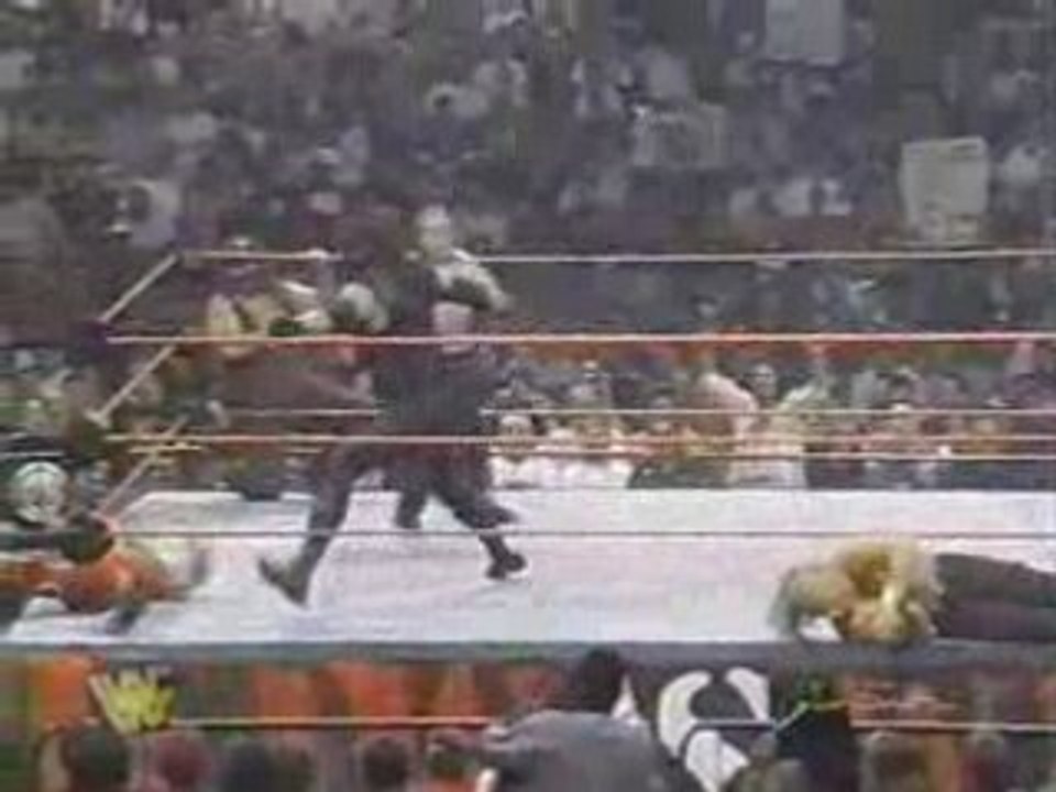 Undertaker & Mankind vs Shawn Michaels & HHH