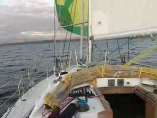 arrivee vers oban sous spi