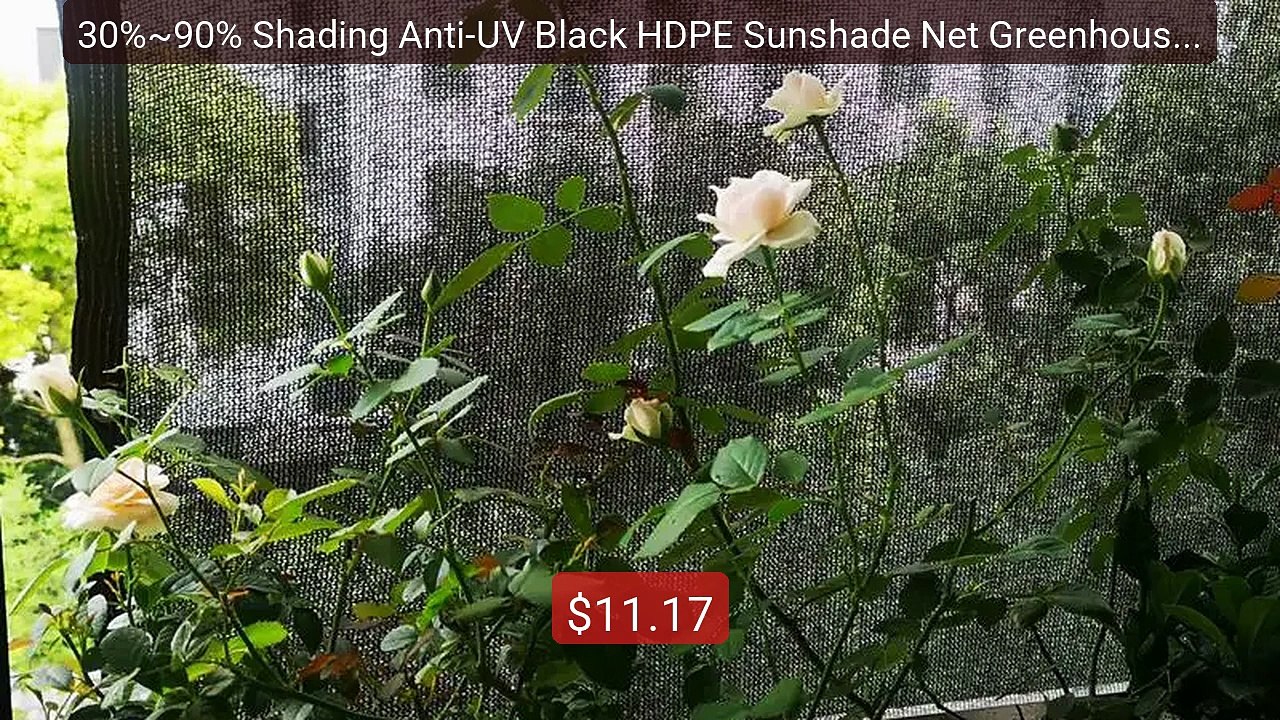 30%~90% Shading Anti-UV Black HDPE Sunshade Net Greenhouse Garden S... -- Top Rated 2026 | Buy Now!