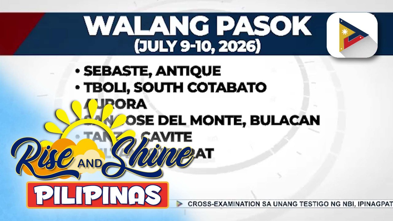 Ilang paaralan, nagkansela ng klase dahil sa epekto ng habagat at Bagyong #IndayPH