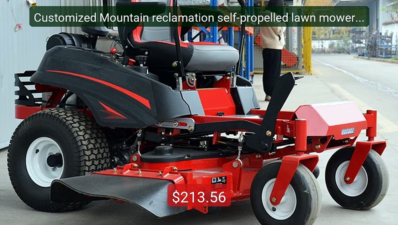 Customized Mountain reclamation self-propelled...