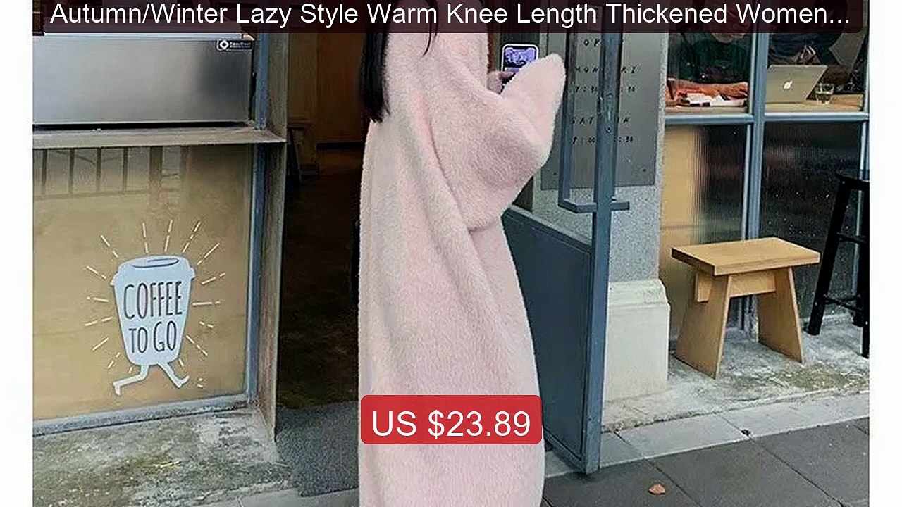 Autumn/Winter Lazy Style Warm Knee Length Thickened Women Card... -- Best Buy 2026 | Great Quality!
