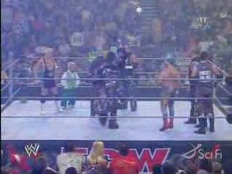 Six Man Tag Team Match 1/2