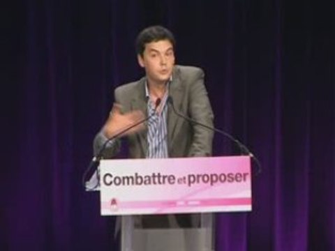 Thomas Piketty à la Maison de la Chimie, 28 juin 2008