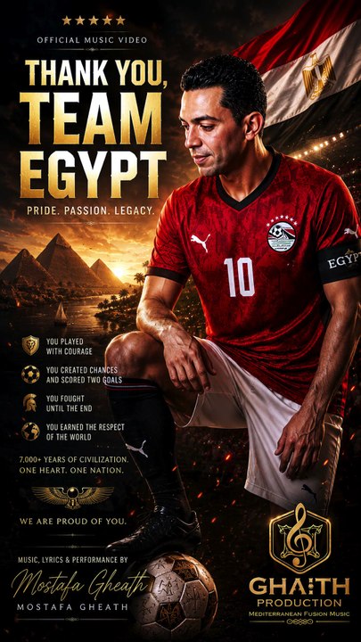 Thank You, Team Egypt | Official Single | Mostafa Gheath
