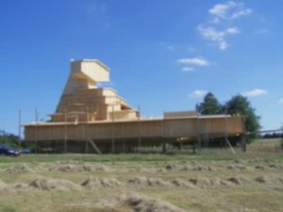 feu de saint Jean 2008 Fontenoy le château STAR WARS