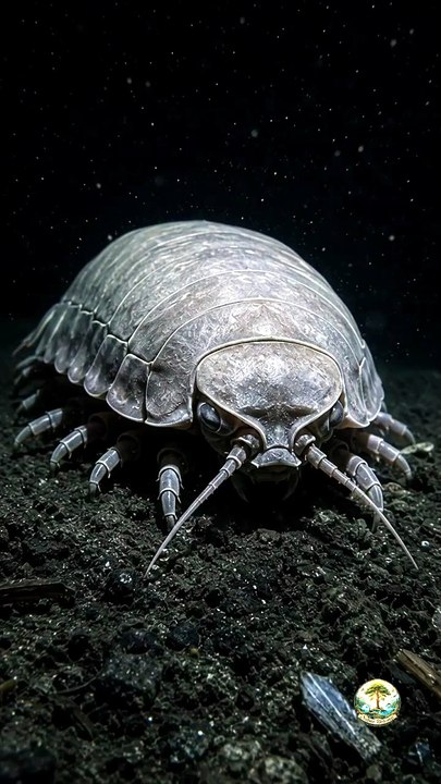 Giant Deep Sea Isopod: The Ocean's Living Tank
