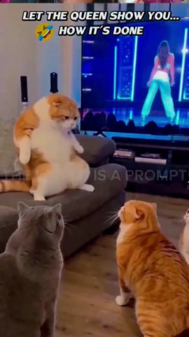 I" This Cat Knows Much How To Dance "I