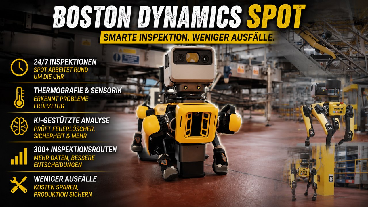 Boston Dynamics Spot revolutioniert die Wartung bei Coca-Cola Europacific Partners