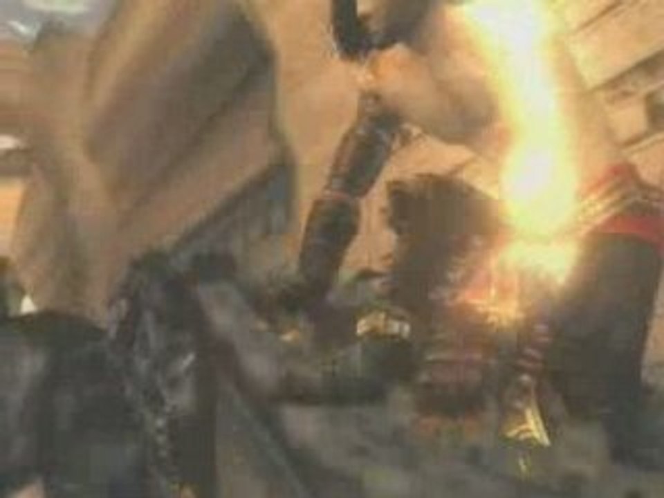 Momobut en char dans prince of persia 3 vs boss 3
