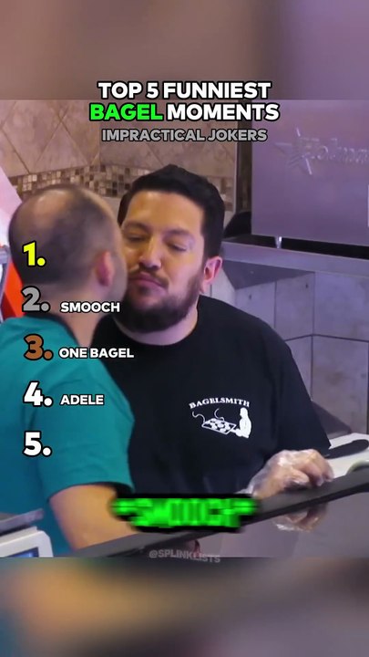 Top 5 Funniest BAGEL SHOP Moments Impractical Jokers 😂🥯#ImpracticalJokers #FunnyMoments #ComedyShorts #BagelShop #PrankVideo #ViralShorts #FunnyCompilation #Top5 #Hilarious #Shorts