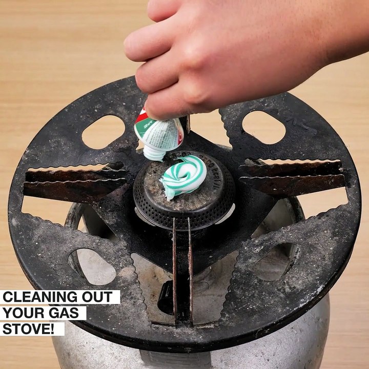 Make your portable gas stove shine again!