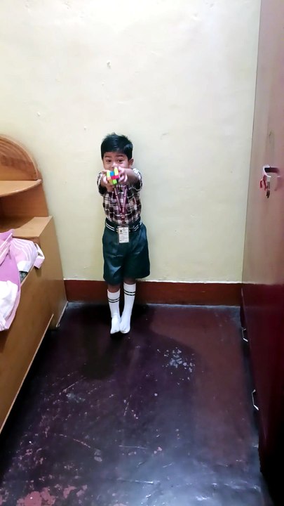 Brave boy