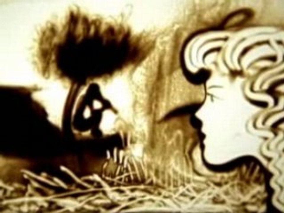 Oeuvres d'art avec du sable et une lumiére