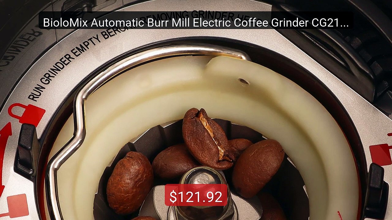BioloMix Automatic Burr Mill Electric Coffee Grinder CG210 with 48... -- Best Deal 2026 | Shop Now!