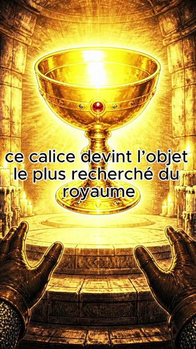 Le Graal — Le calice sacré que seuls les cœurs purs peuvent approcher