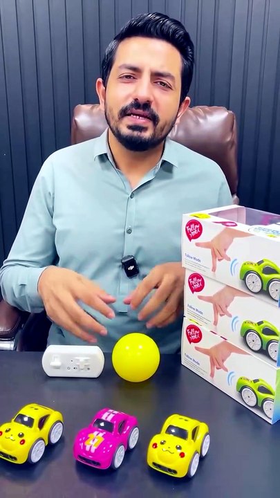 Magic Induction RC Sensor Car with 2.4GHz Remote Control, Smart Music & LED Lights, Line Sensing Infrared Following Mini Car, Educational Racing Toy for Boys & Girls Product Ka Link Descriptions Mein Hai 👇