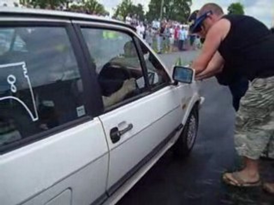 le mans auto 2008 camping anglais polo