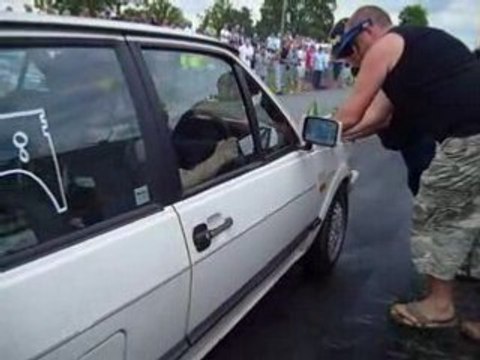 le mans auto 2008 camping anglais polo