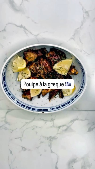 🇬🇷 Poulpe à la greque. Le résultat après 24 heures. Abonne-toi à ma page pour ne pas louper l.mp4